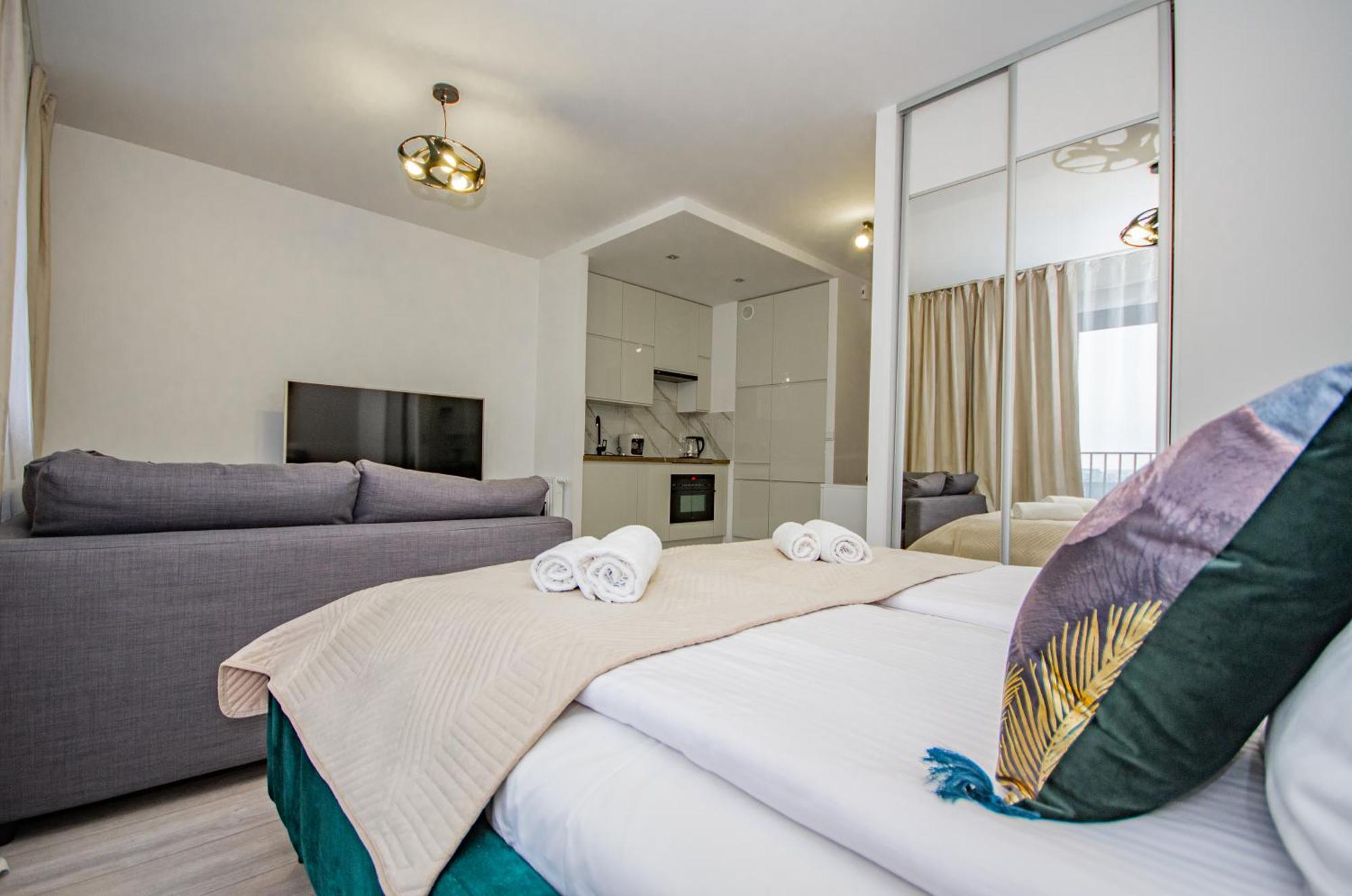 Inpoint Zablocie Modern Apartments For Work&Travel Cracóvia Exterior foto